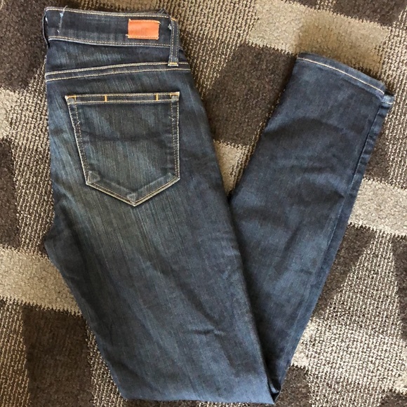 Paige Verdugo Ultra Skinny Dark Blue Jeans size 27 - Picture 5 of 7
